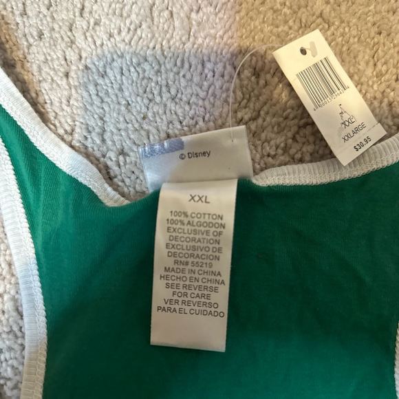 Disney Mickey Mouse Graphic Green T-Shirt Unisex Adults Size 2XL - Picture 4 of 8